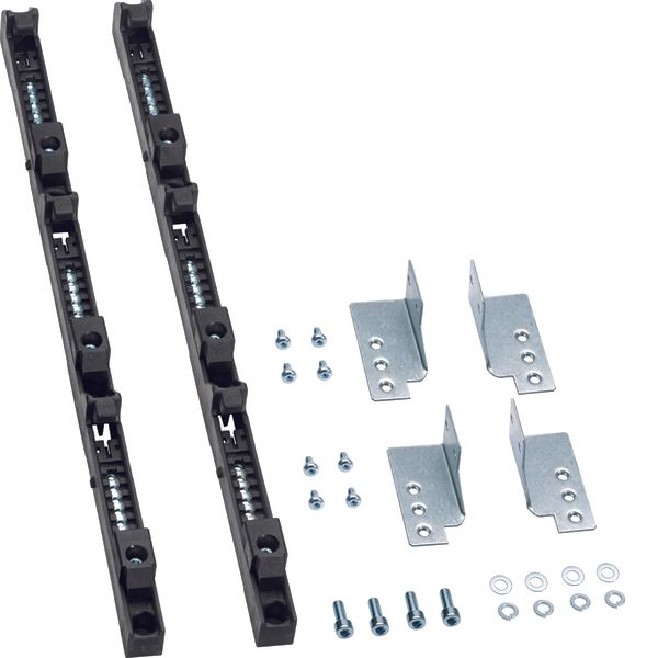 Busbar carrier,universN,3 pole, 185 mm, Cu max. 100 / 10 mm, f. dephts image 1