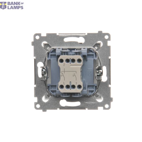 Triple surface mounted box, Gold matt, metalic image 1