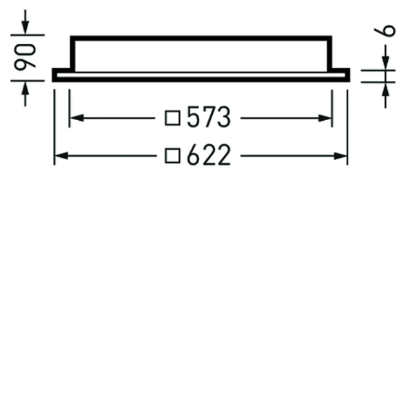 Recessed luminaires Belviso C Prisms White ETDD 28W 4000lm Wide reduced glare UGR19 (W19) IK06 3 SDCM image 1