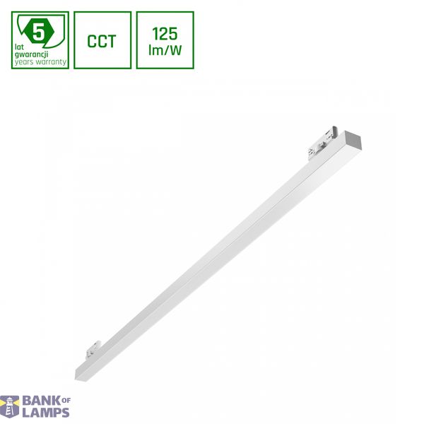 ALLDAY BASIC 50W CCT 230V IP20 1503x42x37mm WHITE 5YW image 1