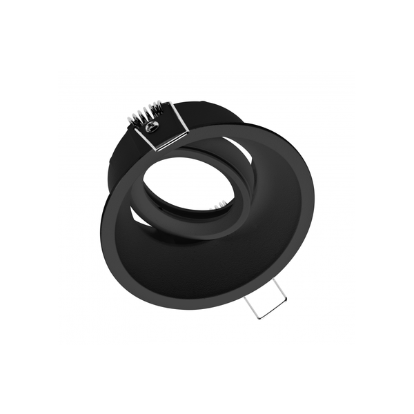 Spot luminaire housing SALTO, IP20, round, black image 1