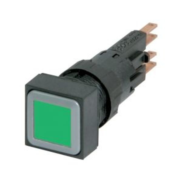 Q18LTR-GN Illuminated pushbutton actuator, green, maintained image 2