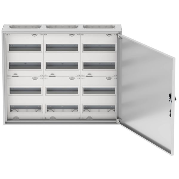 EWK-G34/31 Wall-mounted enclosure EWK complete, IP31, 144 SU, protection class II, HxWxD=650x800x230mm image 4