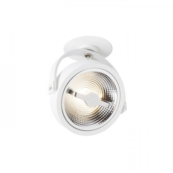 KELLY LED DIMM semi-recessed white 230V LED 12W 24° 3000K image 1