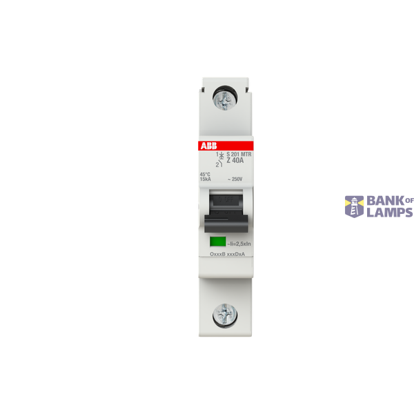 S201MTR-Z40 Miniature Circuit Breaker image 1
