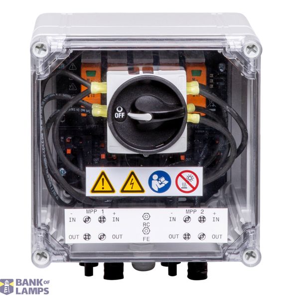 Combiner Box (Photovoltaik), PV Next, 1100 V, 2 MPP's, 1 Input / 1 Out image 2