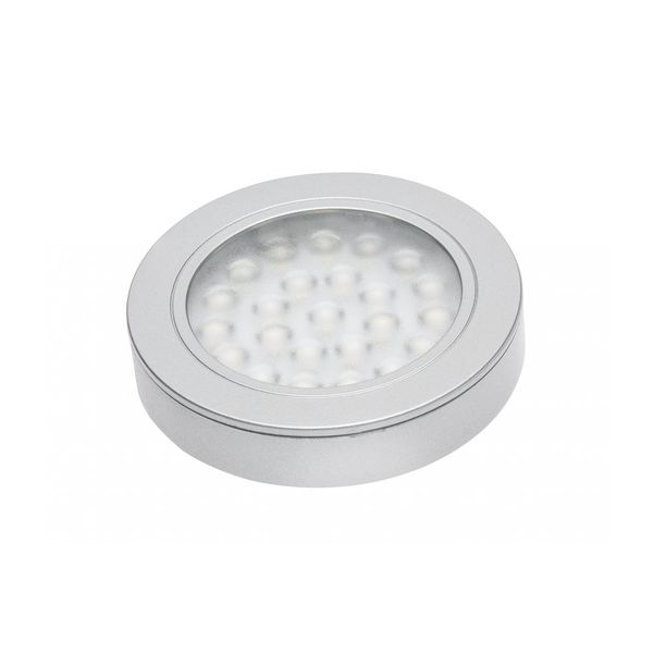 LED luminaire VASCO, recessed/surface-mounted, DC12V, 2.2 W, 3000K, cable mini AMP 2 m, aluminum image 1