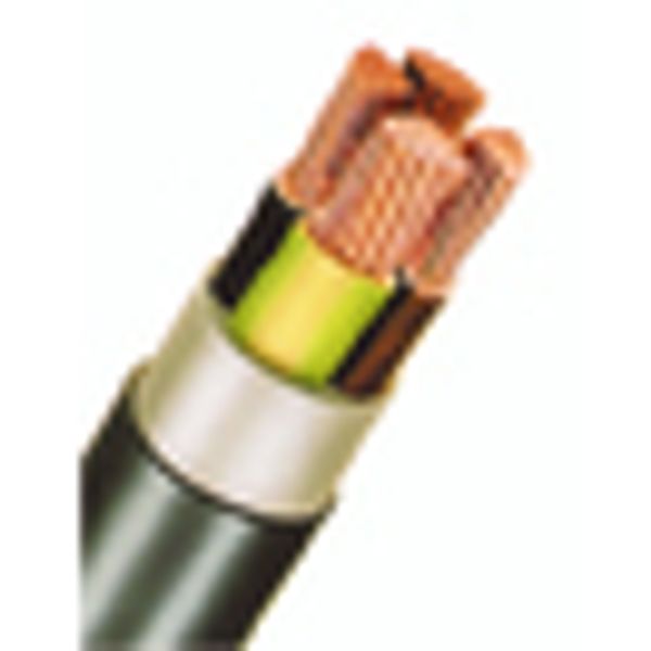 PVC Insulated Heavy Current Cable 0,6/1kV NYY-J 5x95rm bk (The price is shown without markup on metals. Request a quote for accurate information) image 2