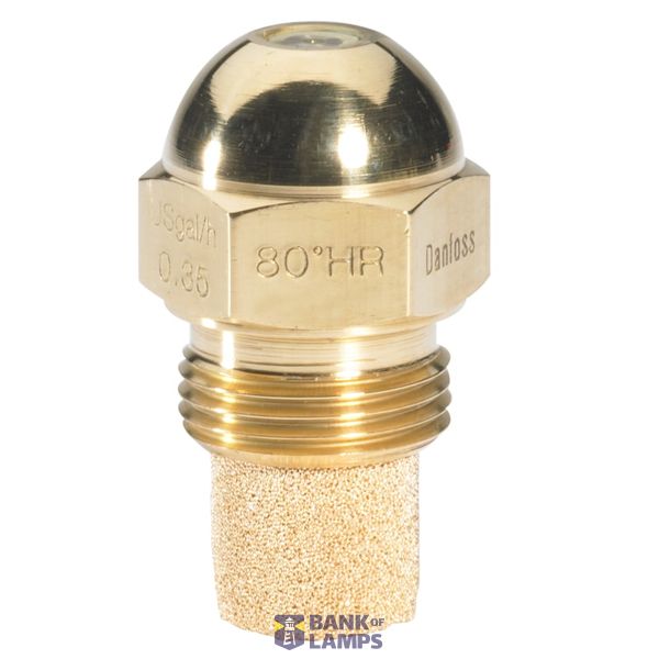 Oil Nozzles, HR, 0.40 gal/h, 1.46 kg/h, 80 °, Hollow image 1