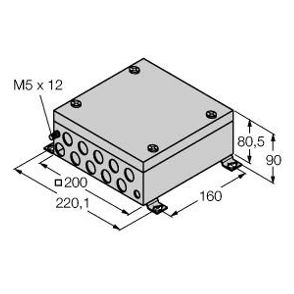 accessories for fieldbus systems IP66 Stainless Steel Housing   EG-VA2020/BV67-T105 image 1