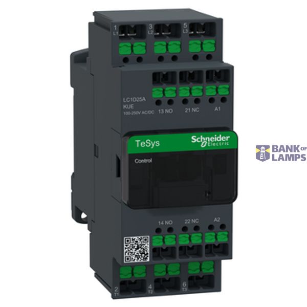 CTR Deca 25A 3P 100-250V AC/DC Snap-in image 1