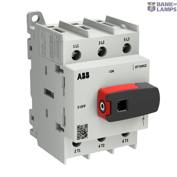OT100G2-3BS/40 SWITCH-DISCONNECTOR 3P, 100A image 1