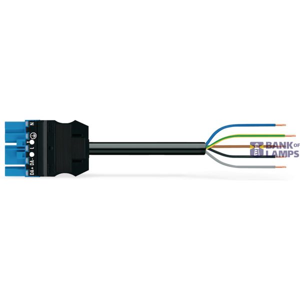 pre-assembled connecting cable Cca Plug/open-ended blue image 2