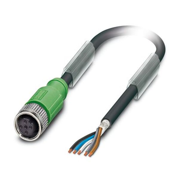 SAC-5P-10-PUR/M12FS SH OBS VA - Sensor/actuator cable image 1