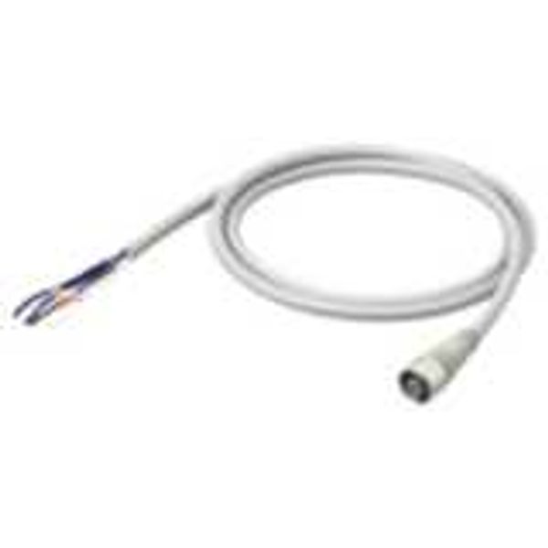 Sensor cable, Smartclick M12 straight socket (female), 4-poles, A code XS5F0007M image 1
