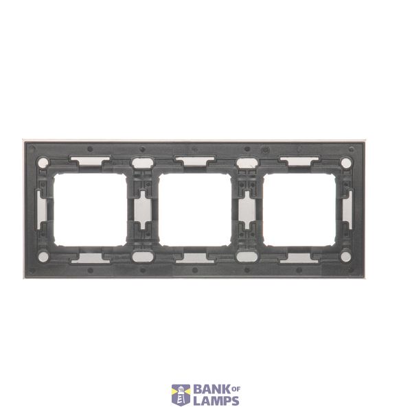 Single switch, 10AX, champagne matt image 1