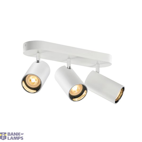 ASTO TUBE, ceiling-mounted light, cylindrical, GU10, 3x max. 10 W, white image 3
