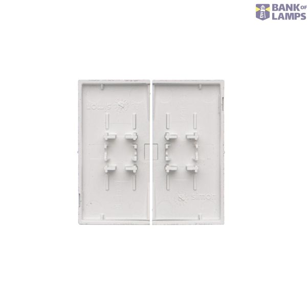 Two-way switch, (module), 10AX, quick connection, Silver matt, metalic image 1