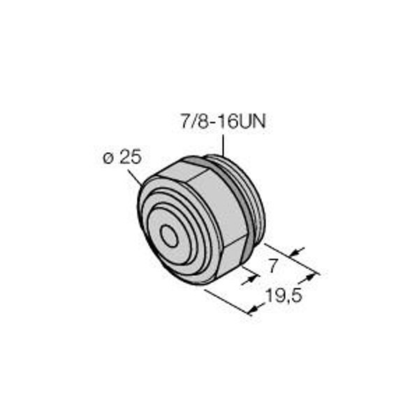 End Cap 7/8″   RSMV-BC image 1