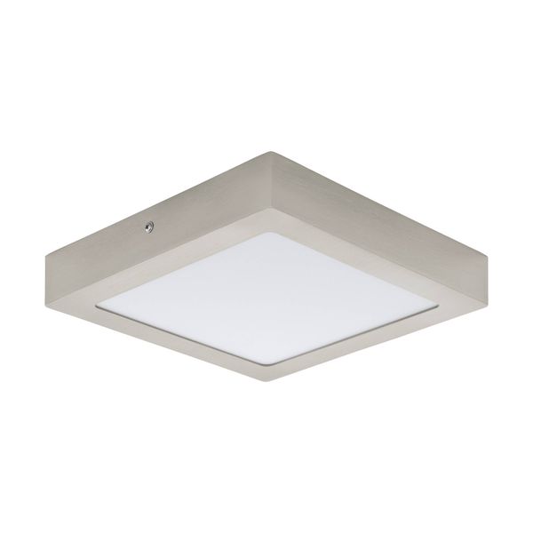 LED-Ceiling-lamp 225X225 nickel-matt 'FUEVA PRO' image 1