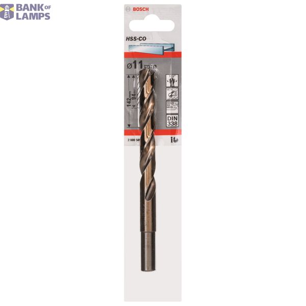 Metal drill bits HSS-Co, DIN 338 11 x 94 x 142 mm 1 pcs. image 2