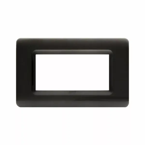 44 MOULDED FR.PLATE MET.DARK.GR. 4M image 1