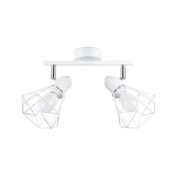 CEILING LAMP ARTEMIS 2 WHITE E14 2X40 IP20 image 1