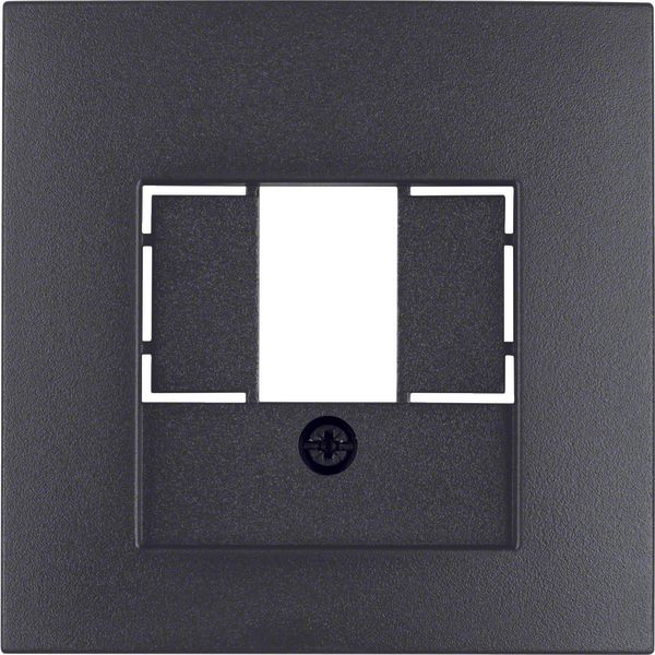 Centre plate TAE cut-out, push-out, B.3/B.7, ant., matt image 1