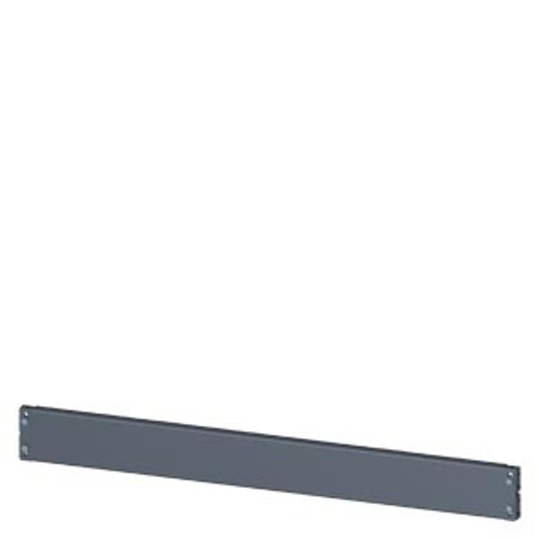 SIVACON, mounting plate, mounting with bracket, H: 100 mm, W: 1000 mm, zinc-plated The SIVACON image 2
