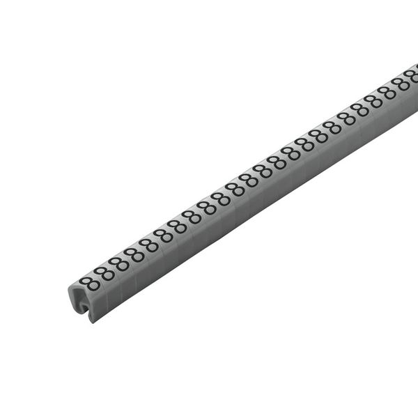 CableLine, Conductor and cable markers, 4 - 10 mm, 4 x 7 mm, grey image 1