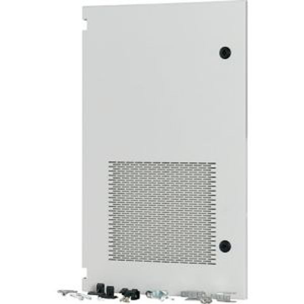 XTSZDSQV3L-H700W425 Section wide door, ventilated, left, HxW=700x425mm, IP31, grey image 4