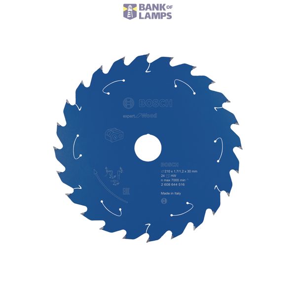 Expert for Wood Circular Saw Blade for Cordless Saws 210x1.7/1.2x30 T24 image 1