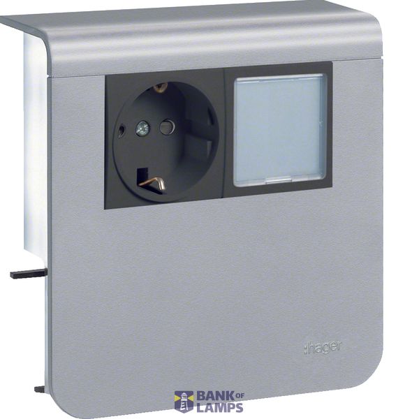 Device bearer outlet LED SL 20x80 decora image 1