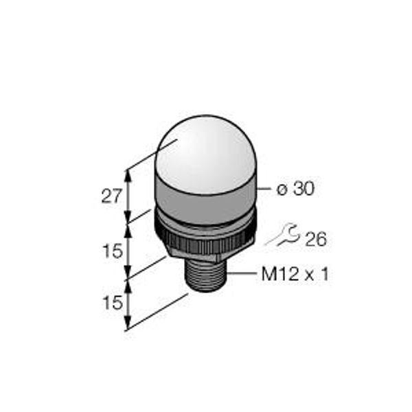 LED Signal Light Beacon   K30LGRBPQ image 2
