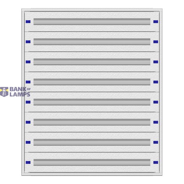 Modular chassis 4-24K, 8-rows, complete image 1