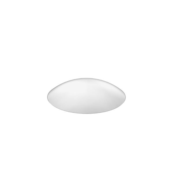 Replacement glass, moulded glass D 300 H 60 colour: white image 2