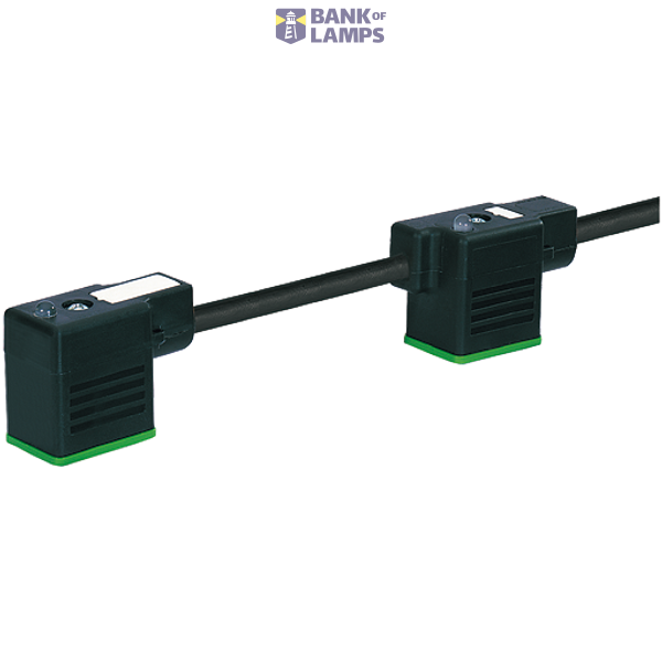 MSUD double valve BI-11mm with cable PUR 4x0.75 bk  20m image 1