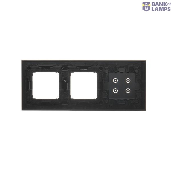 Single frame, white, gold base image 2
