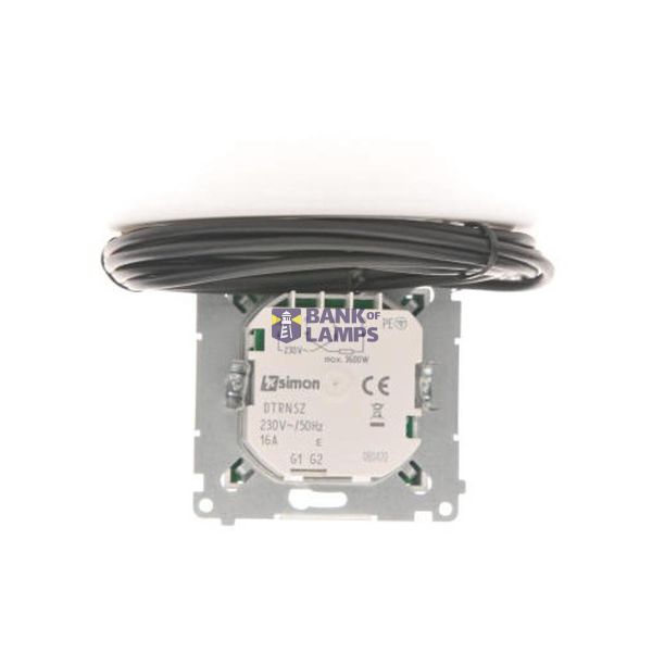 Smartphone-controlled dimmer for LED bulbs [Wi-Fi] - DIMMER, 2-200 W, 230V, (module), white matt, With two-way switch: Yes image 1