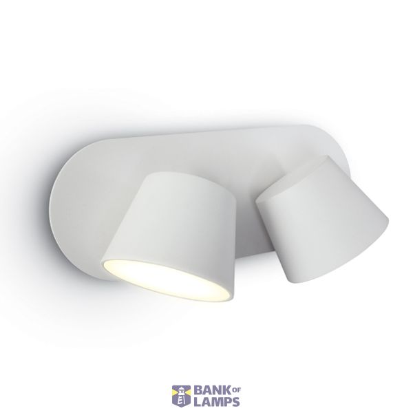 WHITE WALL SPOT 2x6W WW IP20 230V image 1
