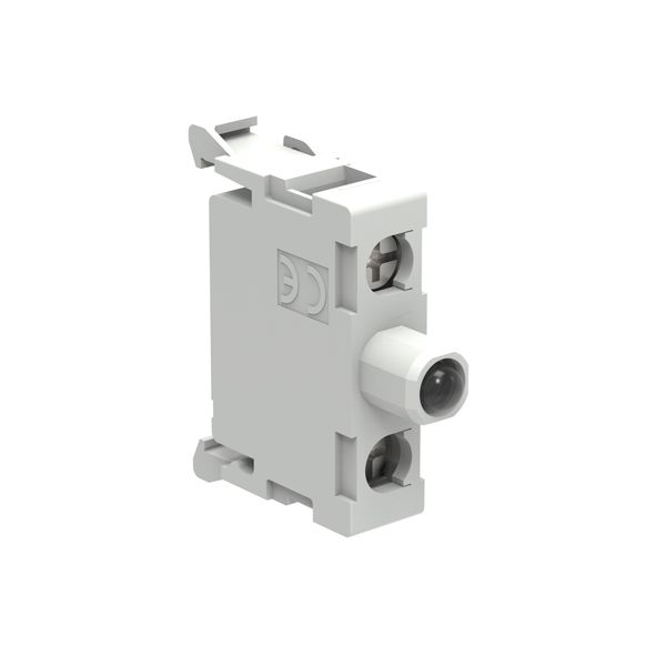 LED element, steady light, base mount on LPZ... control stations Ø22mm Platinum series, 85...140VAC. Blue image 1