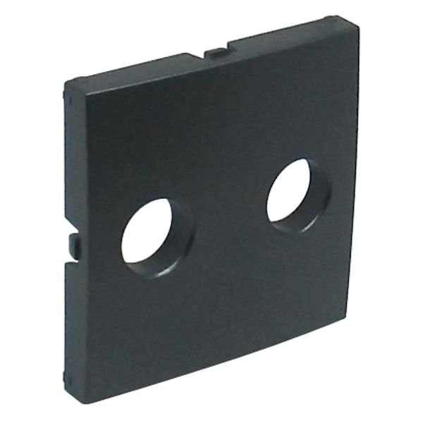 C.PLAT F/SCREW TERM LOUDSPEAKER SOCKET GRAY image 2