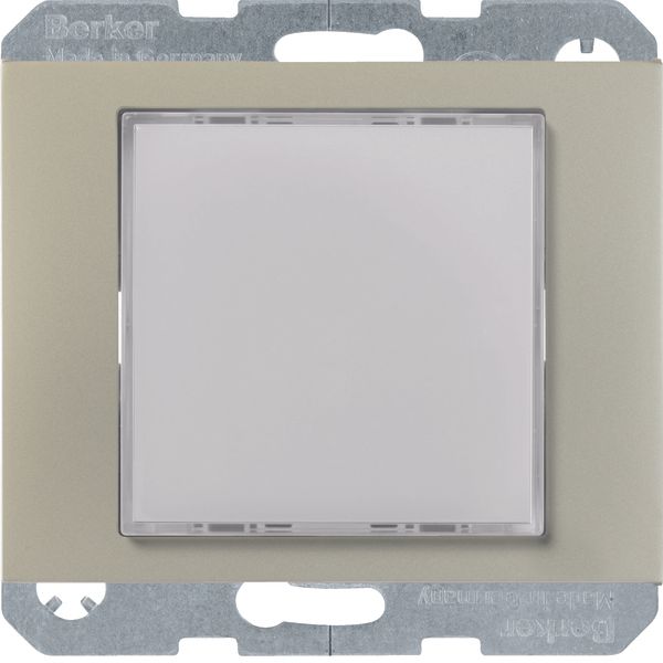 LED signal light, RGB, Q.1/Q.3, stainless steel matt, lacq. image 1