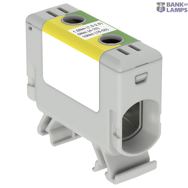 OTL50N ye/gr 1xAl/Cu 1,5-50mm² 1000V Universal terminal image 1