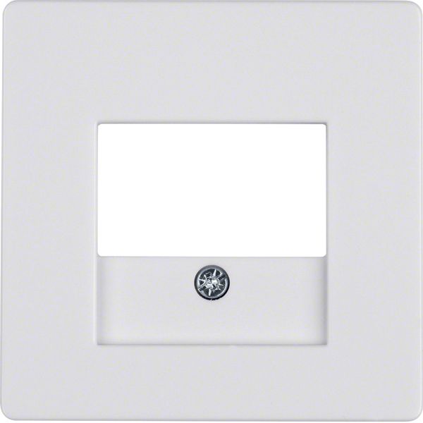 Centre plate TAE cut-out, Q.1/Q.3, p. white velvety image 1