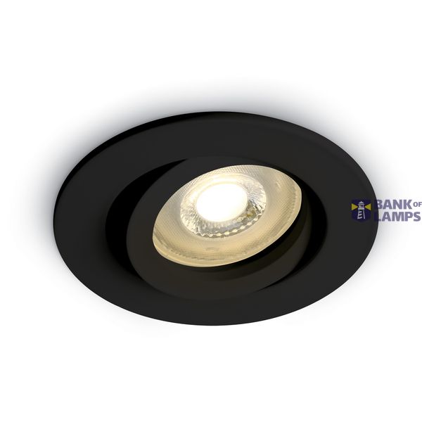 BLACK ADJUSTABLE GU10 10W image 1