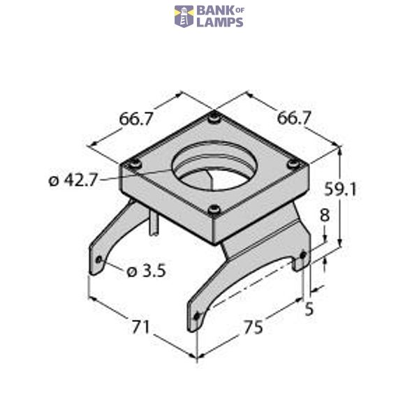 Vision System Ring Light   LEDIRV62X62M image 1