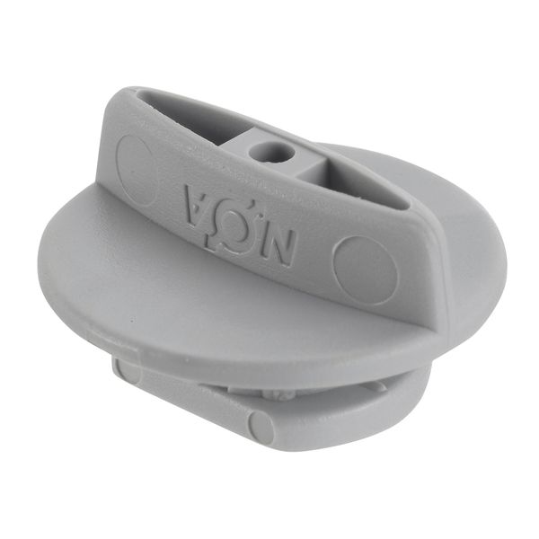 NEED FOR A CONTACT RAIL. GBA14-1 HOOK BASE GREY image 2