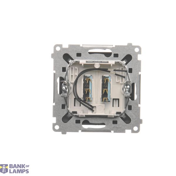 Single socket outlet with Schuko earthing, white, 16A image 1