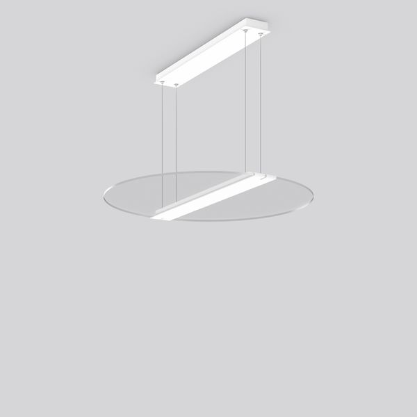 TWINDOT S round, 39 W, 4500 lm, 840, white, DALI Pendant luminaires, D image 1